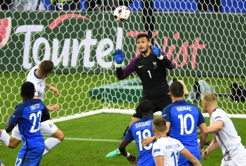 Prancūzija sutriuškino Islandiją ir žengė į pusfinalį (FOTO, VIDEO)