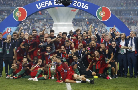 EURO 2016: Prancūzija - Portugalija