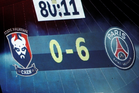 "Ligue 1": "Caen" - PSG