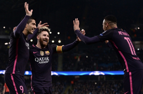 Čempionų lyga: "Man City" - "Barcelona"