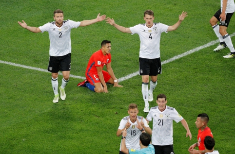 Konfederacijų taurė - Vokietijos futbolininkų rankose (FOTO, VIDEO)