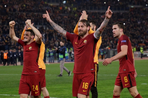 Čempionų lyga: istorinė "Roma" pergalė