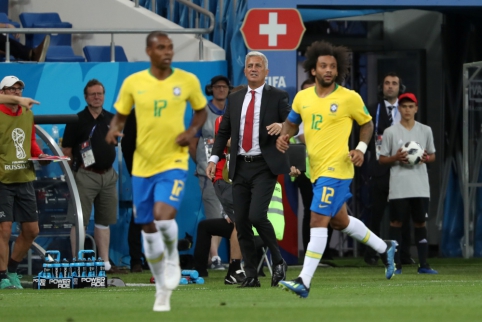 Brazilija pergalės turės palaukti: šveicarai išplėšė lygiąsias (VIDEO, FOTO)