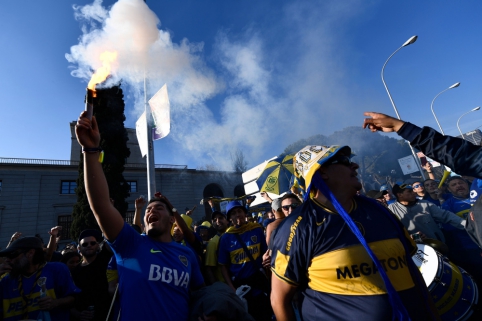 Madride – "Boca Juniors" ir "River Plate" klubų susirėmimas