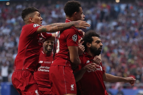 "Liverpool" po 14 metų pertraukos triumfavo Čempionų lygoje