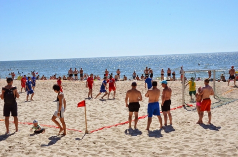 Paplūdimio turnyre Klaipėdoje - "Press'o" staigmena (FOTO)
