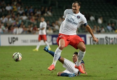 Draugiškos rungtynės: PSG pasismagino mače prieš "Kitchee" (VIDEO)