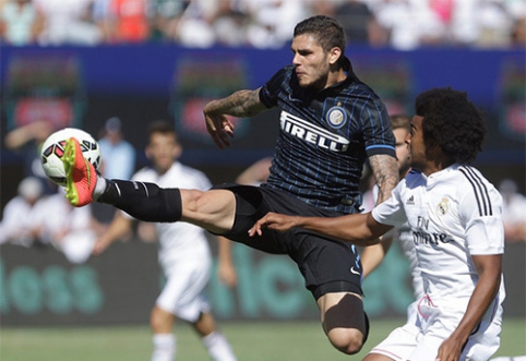 "Real" nusileido "Inter", "Arsenal" pralaimėjo Niujorko klubui (VIDEO, FOTO)