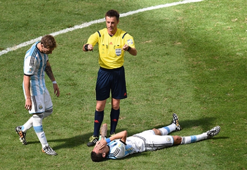 Argentinos rinktinėje nerimas dėl A.Di Maria traumos