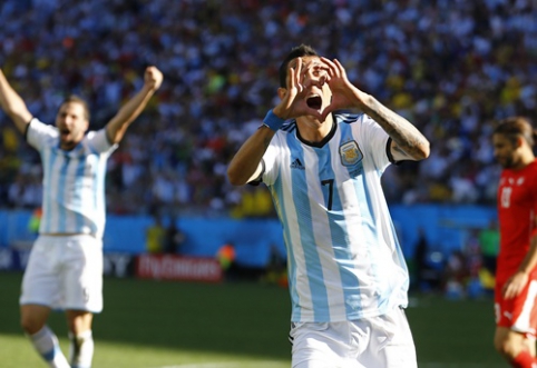 Argentinos rinktinė per pratęsimą palaužė šveicarus ir pateko į ketvirtfinalį (VIDEO)