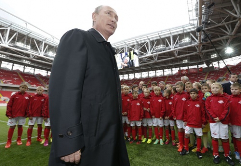 V.Putinas tiki, kad Rusija tikrai rengs pasaulio čempionatą