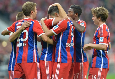 "Bayern" pergalingai pradėjo Vokietijos čempionatą
