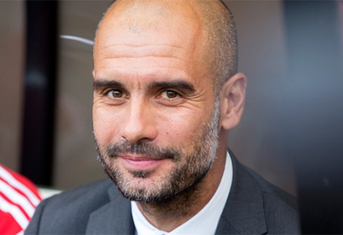 J.Guardiola: man nekils problemų, jei ir nenusipirksime gynėjo