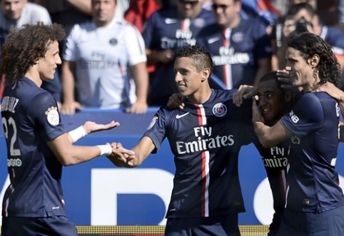 PSG iškovojo pirmąją pergalę Prancūzijos pirmenybėse (VIDEO)