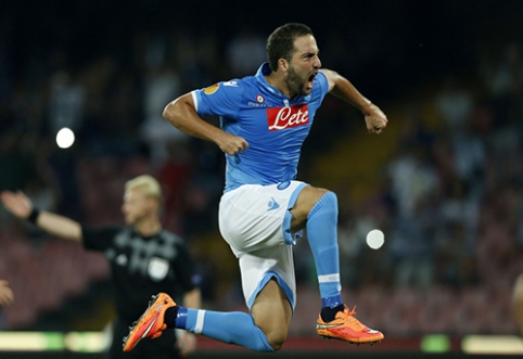 G. Higuainas jaučiasi laimingas "Napoli" klube