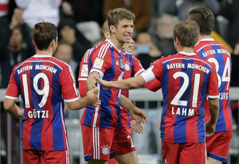 "Bayern" sutriuškino "Paderborn" ir pakilo į pirmąją vietą Vokietijos čempionate (VIDEO)