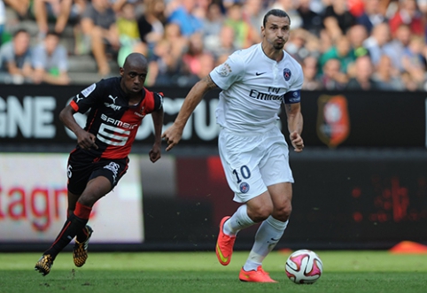 Ligue 1: "Paris Saint-Germain" prarado taškus, "Saint-Etienne" įveikė "Caen" (+kiti rezultatai)