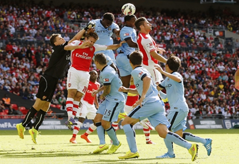 Centrinė "Premier" lygos turo dvikova: "Arsenal"-"Man City"