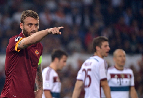 D. De Rossi: pažeminimas prieš "Bayern" – kaip dūris į širdį