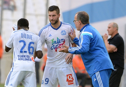 Prancūzijoje "Marseille" bei "Lyon" džiaugėsi pergalėmis, "Bordeaux" tenkinosi lygiosiomis