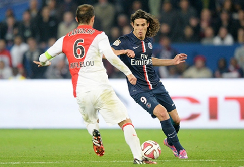 PSG nustatė į "Premier" lygą norinčio išvykti E.Cavani kainą