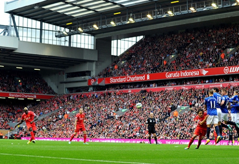 "Liverpool" neigia planus parduoti stadiono pavadinimą