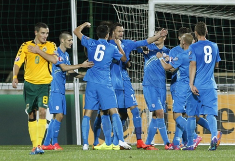 EURO 2016 atrankoje - pirmasis lietuvių pralaimėjimas