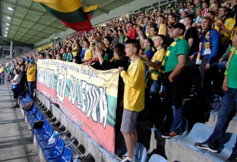 Prieš rinktinių mačą žiūrovai kviečiami pramogauti fanų zonoje (VIDEO)