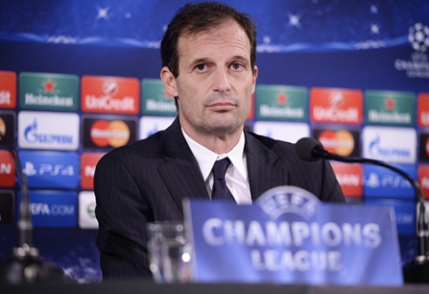 M. Allegri: "Juventus" Europoje nesiseka