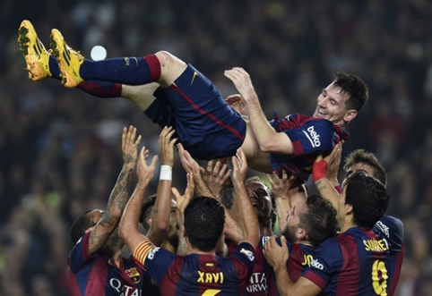 L.Messi įvarčių rekordas pažymėtas pergale prieš "Sevilla", Madrido ekipoms sunkumų nekilo (VIDEO)