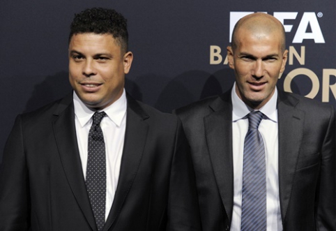 Z.Zidane'as: nėra tekę žaisti su geresniu žaidėju nei Ronaldo