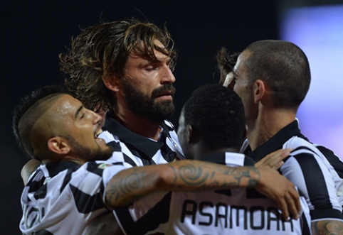 Italijos čempionate "Juventus" ir vėl atitrūko nuo "Roma", "Inter" pralaimėjo autsaideriui (VIDEO)