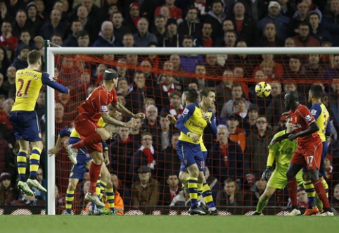 "Liverpool" septintąją pridėto laiką minutę išplėšė lygiąsias prieš "Arsenal" (VIDEO)