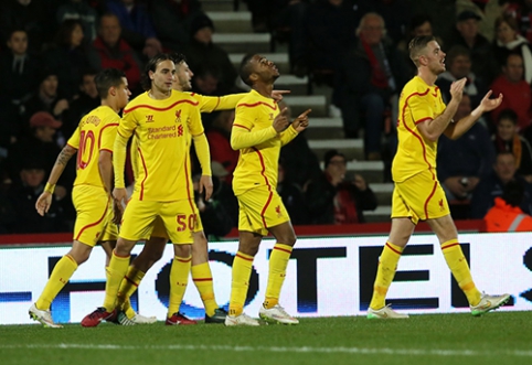 "Liverpool" ir "Tottenham" užtikrintai žengė į lygos taurės pusfinalį