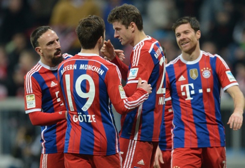 "Bayern" tęsia savo pergalių žygį Vokietijos čempionate (VIDEO)