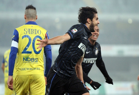 "Inter" užtikrintai įveikė "Chievo"