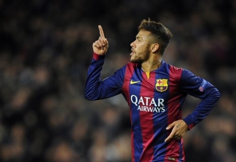 "Barcelona" prieš "Getafe" turės verstis be Neymaro