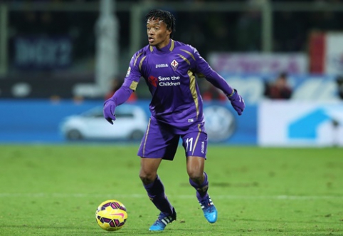 "Fiorentina" sutiko už 33 mln. eurų "Chelsea" parduoti J.Cuadrado