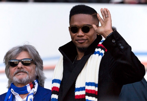 Oficialu: S.Eto'o atstovaus "Sampdoria" komandai