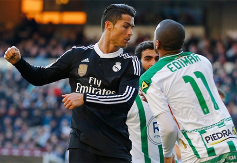 C.Ronaldo smūgį patyręs Edimaras atleido varžovui