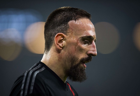 F.Ribery: "Svajoju vėl laimėti "treble"