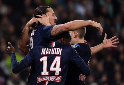 PSG ir "Monaco" žengė į Prancūzijos lygos taurės pusfinalį