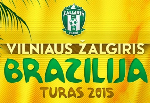 Lietuvos čempionas "Žalgiris" sezonui ruošis Brazilijoje