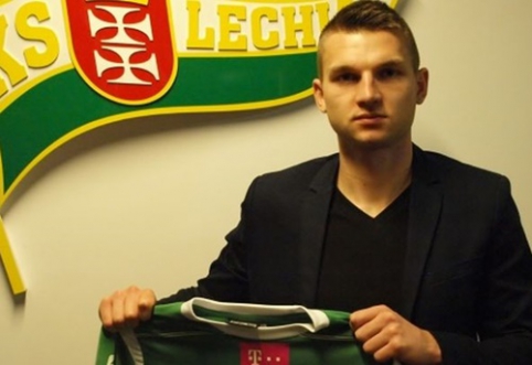 D.Kazlauskas vilkės Gdansko "Lechia" marškinėlius