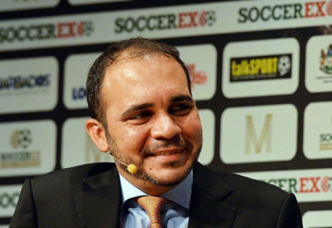 Jordanijos princas žada kandidatuoti FIFA prezidento rinkimuose