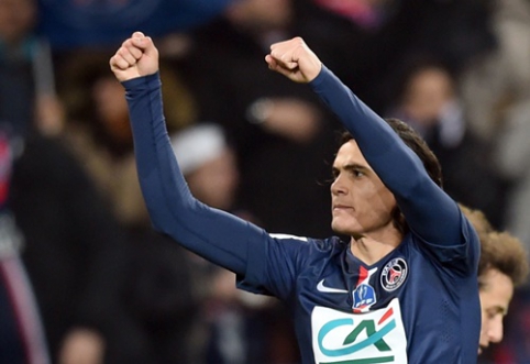 E.Cavani neigia pranešimus apie išvykimą iš PSG