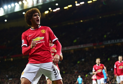 M. Fellaini pakabino futbolo batelius ant vinies