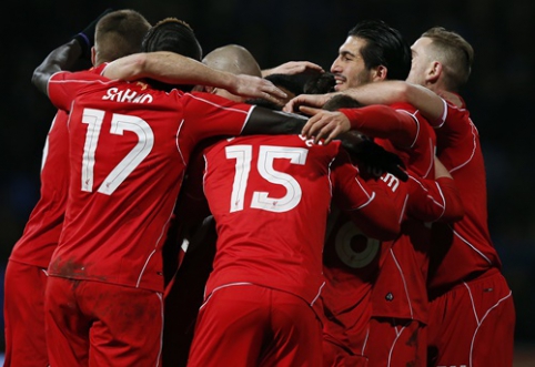 "Liverpool" paskutinėmis rungtynių minutėmis palaužė "Bolton" ir pateko į FA taurės aštuntfinalį (VIDEO)