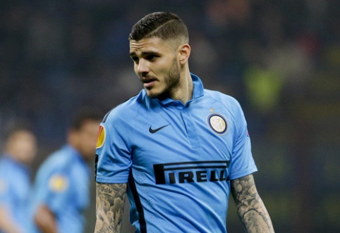 Anglijos grandų akiratyje - "Inter" puolėjas M.Icardi