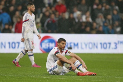 Čempionato lyderio poziciją praradusio "Lyon" nesėkmė paženklinta įspūdingu varžovo smūgiu per save (VIDEO)